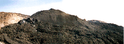 panoramic view of SE crater
